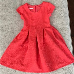 Girl’s dress, Burnt Orange